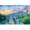 St Andrews Stadium 'Going to the Match' Fine Art Print - Birmingham City FC